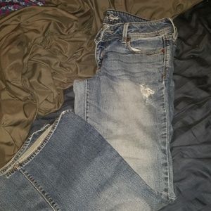 American Eagle stretch slim boot cut Jean's 14s